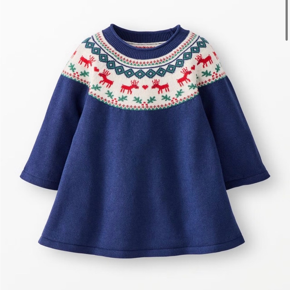Baby Holiday Sweater Dress